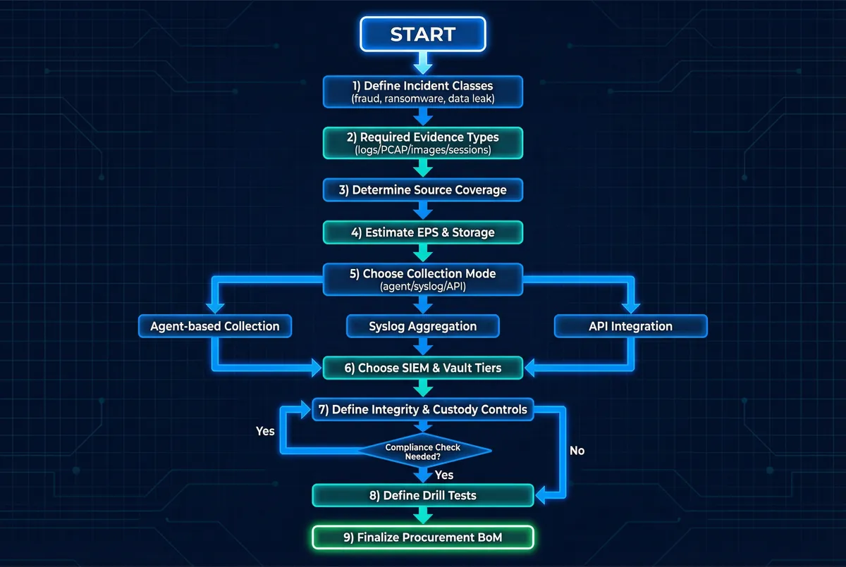 Decision Tree for Audit & Forensics Design