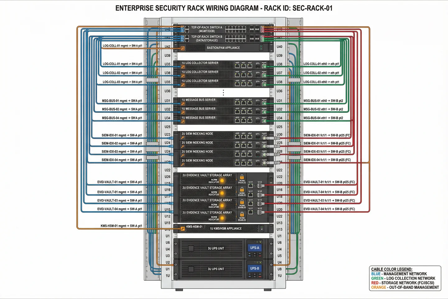 Equipment Rack Wiring Diagram