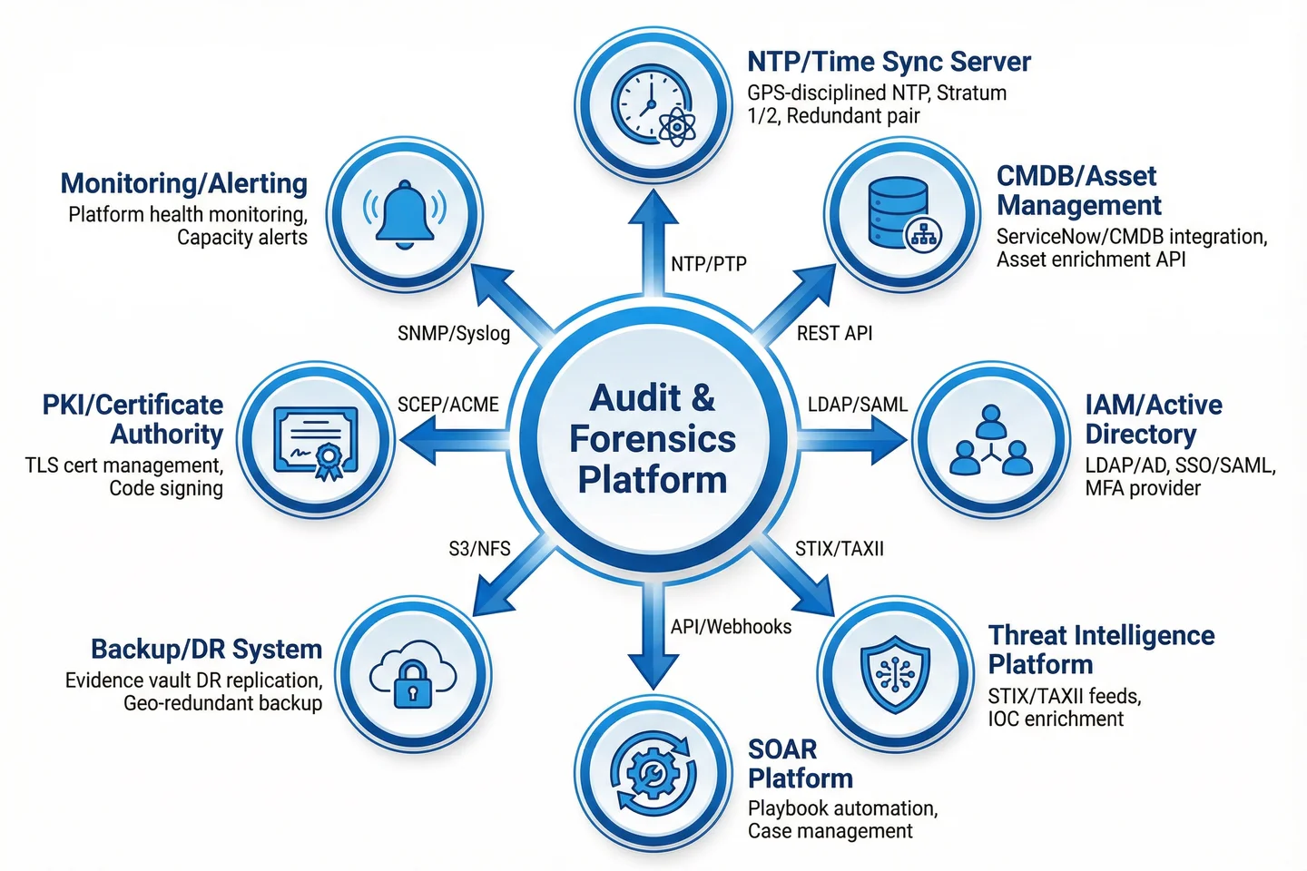 Supporting System Ecosystem Diagram