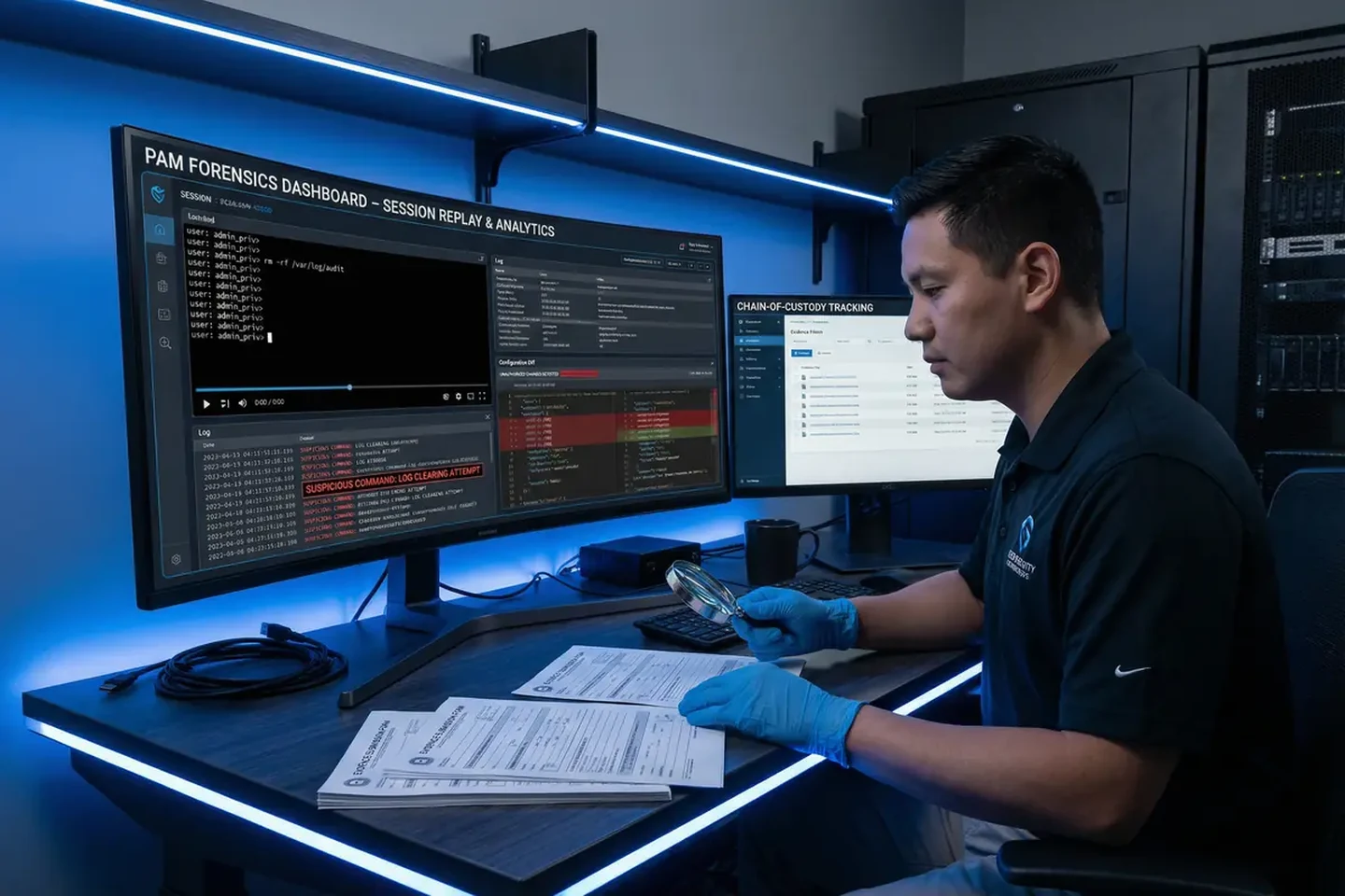 Privileged Admin Cover-Up Detection